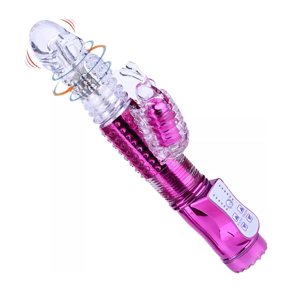 Multispeed & G spot Thrusting Rabbit Vibrator Sex-Toys For Women Dildo