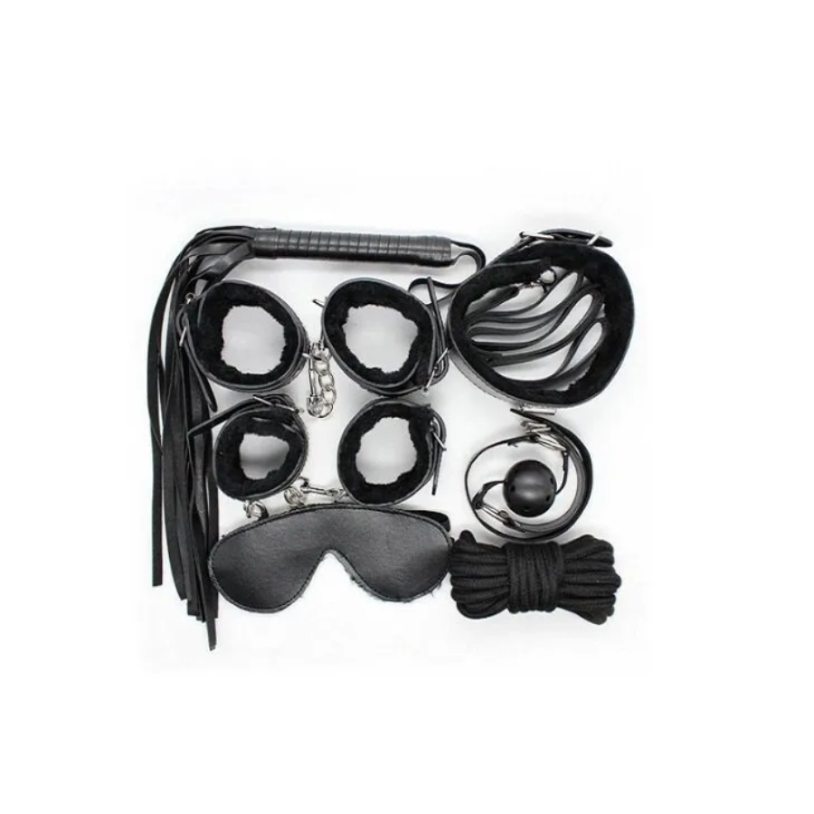 Bondage Kit Couple Fun- 7 Pieces Set