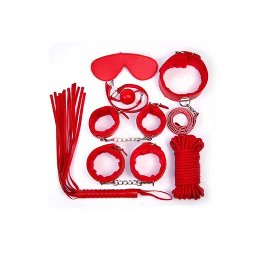 Bondage Kit Couple Fun- 7 Pieces Set