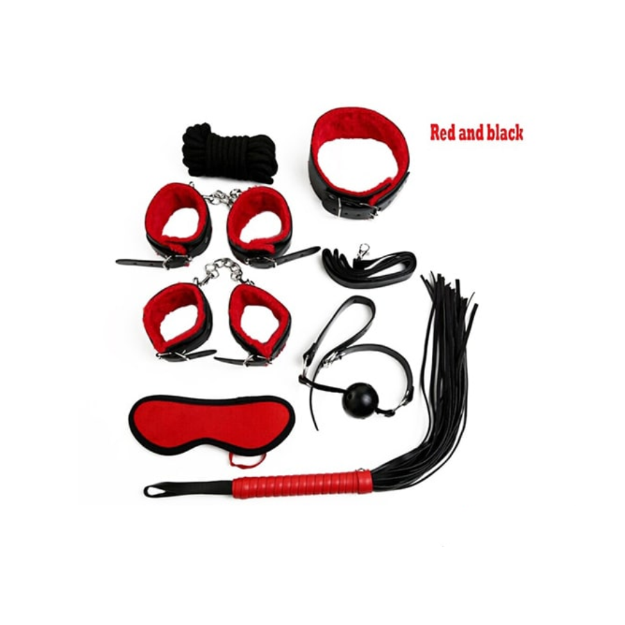 Bondage Kit Couple Fun- 7 Pieces Set
