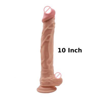 10 Inch Big Silicone Dildo For Female