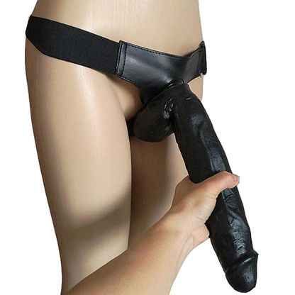 12 Inches black belt Strap Dildo