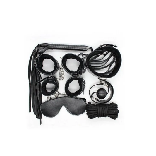 Bondage Kit Couple Fun- 7 Pieces Set