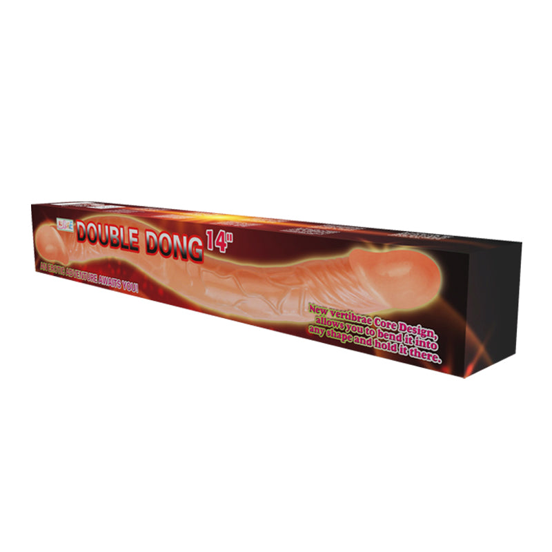 Realistic double-ended dildo