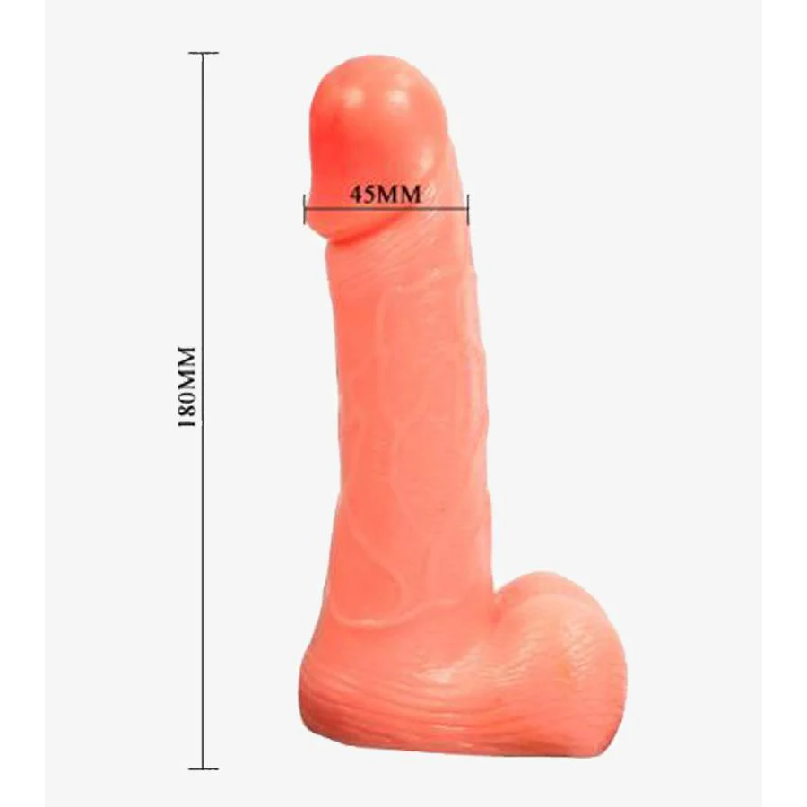 Solid Belt Strap On Dildo With Balls for Lesbian