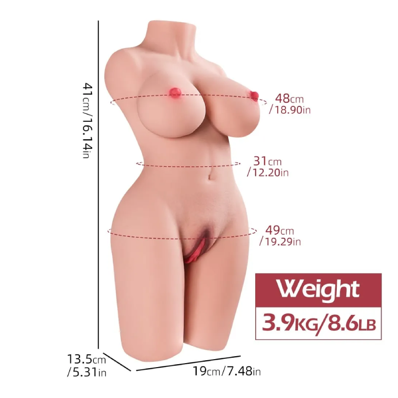 Silicone Half Body Female Sex Doll For Men | Silicon Sexy Toy